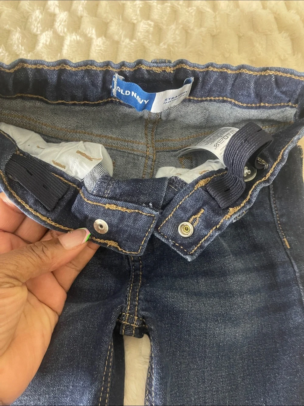 Old Navy Dark Blue Straight-Leg Boy’s Jeans